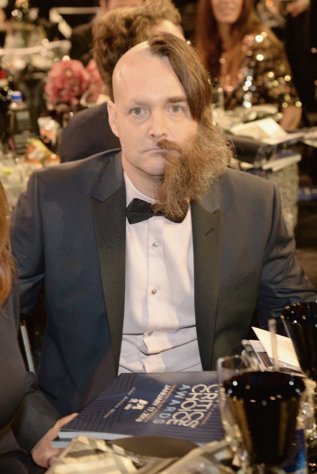 will forte half beard - Critics Choice Awards January 172016